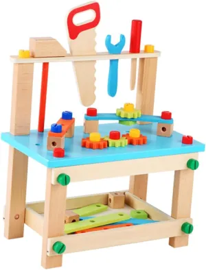 HANABASS 1 Set Creative Cartoon Dismounting Tool Chair Fun Assembling Activity for Bright Colors Develops Logical Thinking and Fine Motor Skills