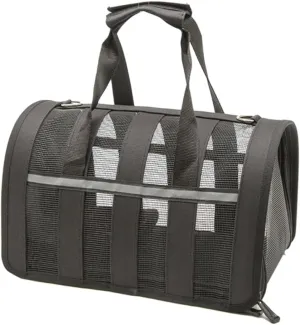 Handbag for Pet Dog Cat Large Size l Black Breathable Pet Carrier Bag Detachable Shoulder Strap