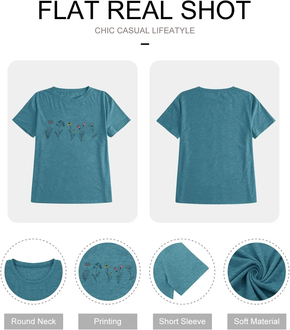 HDLTE Women Plus Size Tops Casual Short Sleeve Graphic Tee Shirts Oversized Tee Tops