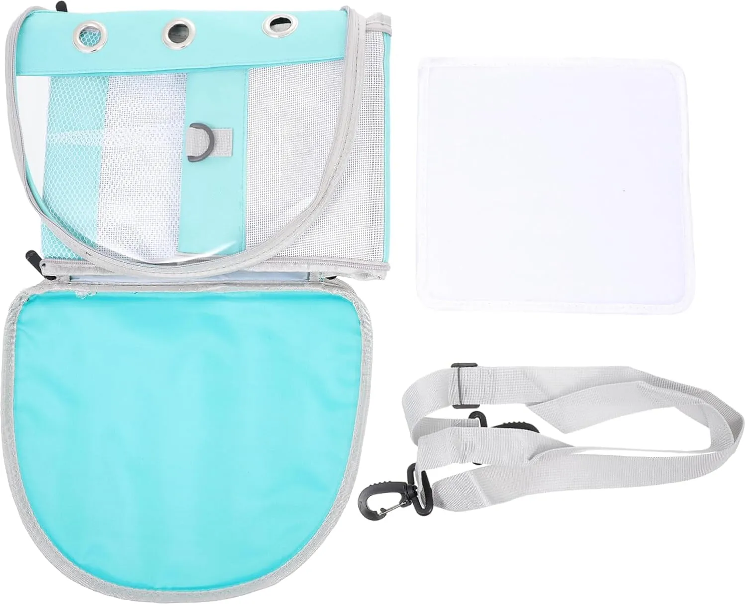 HEMOTON Small Animal Travel Cage Pet Carrier Bag for Guinea Pig Hamster Hedgehog Ventilation Sturdy Portable for Outdoor Adventures