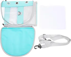 HEMOTON Small Animal Travel Cage Pet Carrier Bag for Guinea Pig Hamster Hedgehog Ventilation Sturdy Portable for Outdoor Adventures