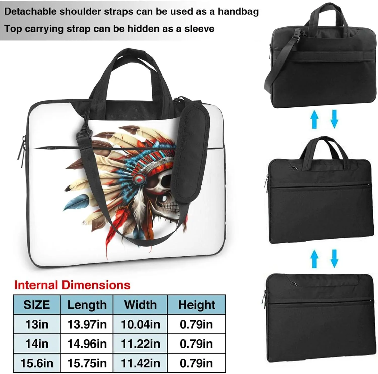 Highland-Cow Laptop Bag, 15.6 inch Laptop Case Shoulder Messenger Bag Briefcase Computer Bag for Men Women