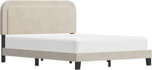 Hillsdale, Renee Upholstered Queen Bed, Cream