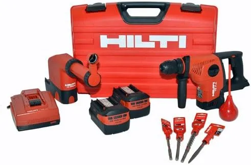 Hilti 03476238 TE 7-A CPC Cordless Rotary Hammer Drill Performance Package, 36 Volt