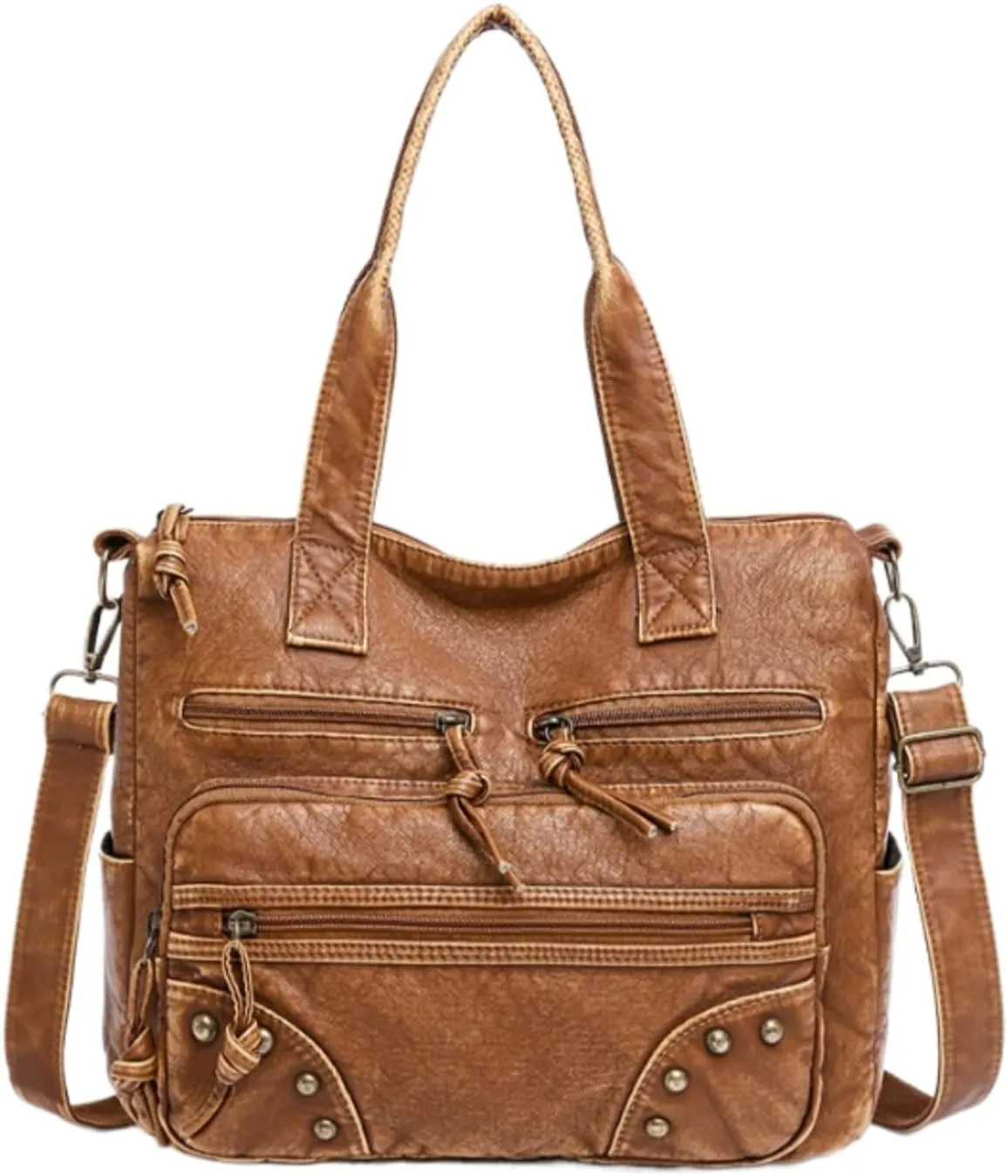 Hobo Handbag and Purses for Women,Top Handle Satchel Purse Tote Shoulder Bags Faux Leather for Ladies