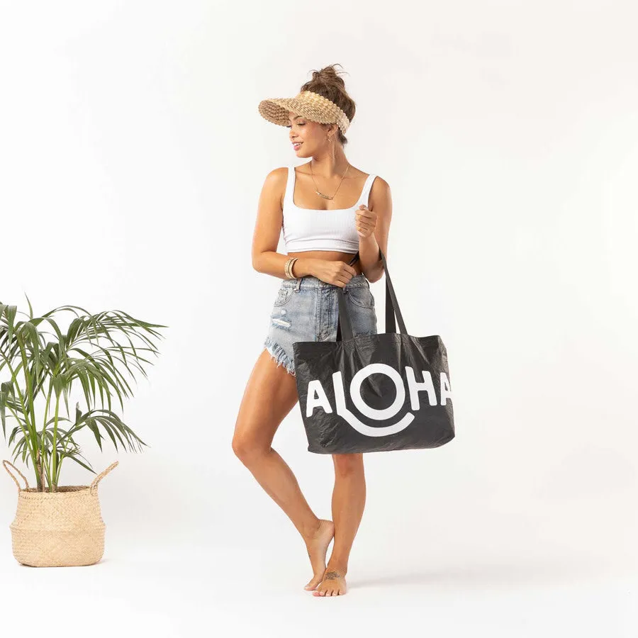 Holo Holo Tote - Hibiscus Palm