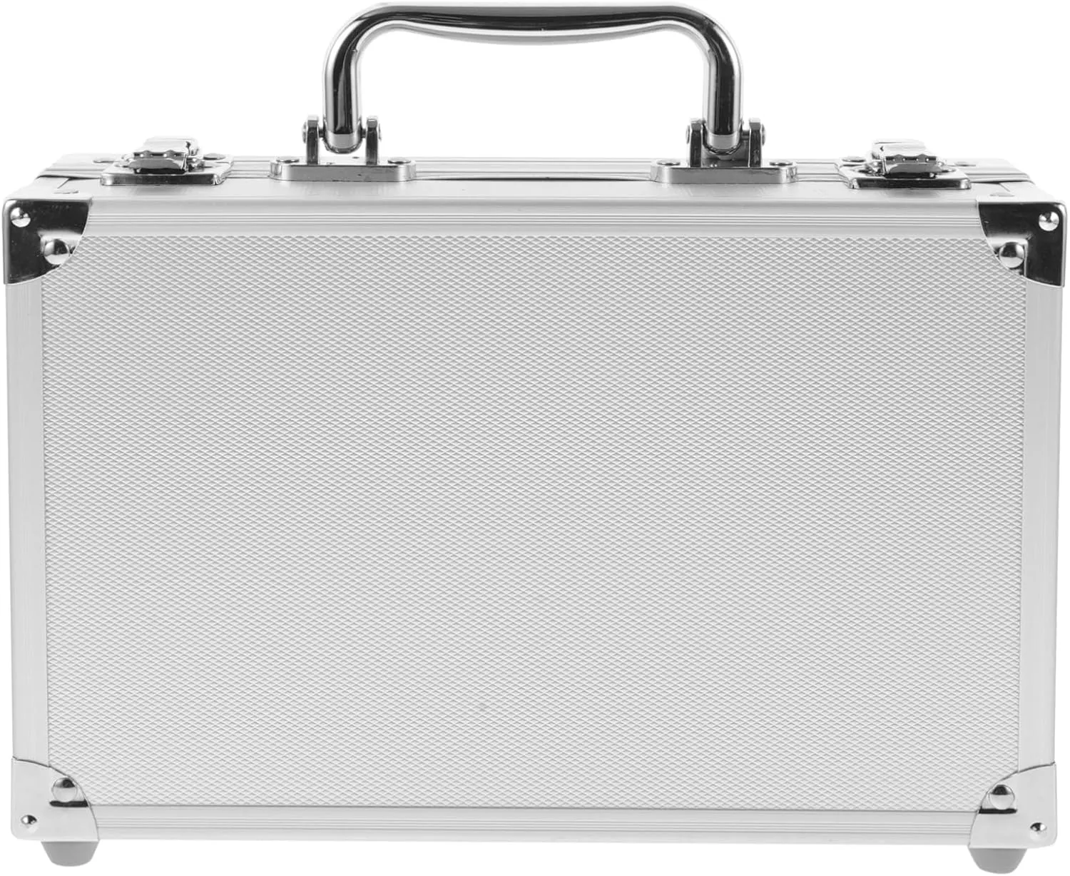 Homoyoyo Aluminum Briefcase Small Tool Bag Multi-functional Storage Box Handle for Craft Tool Box