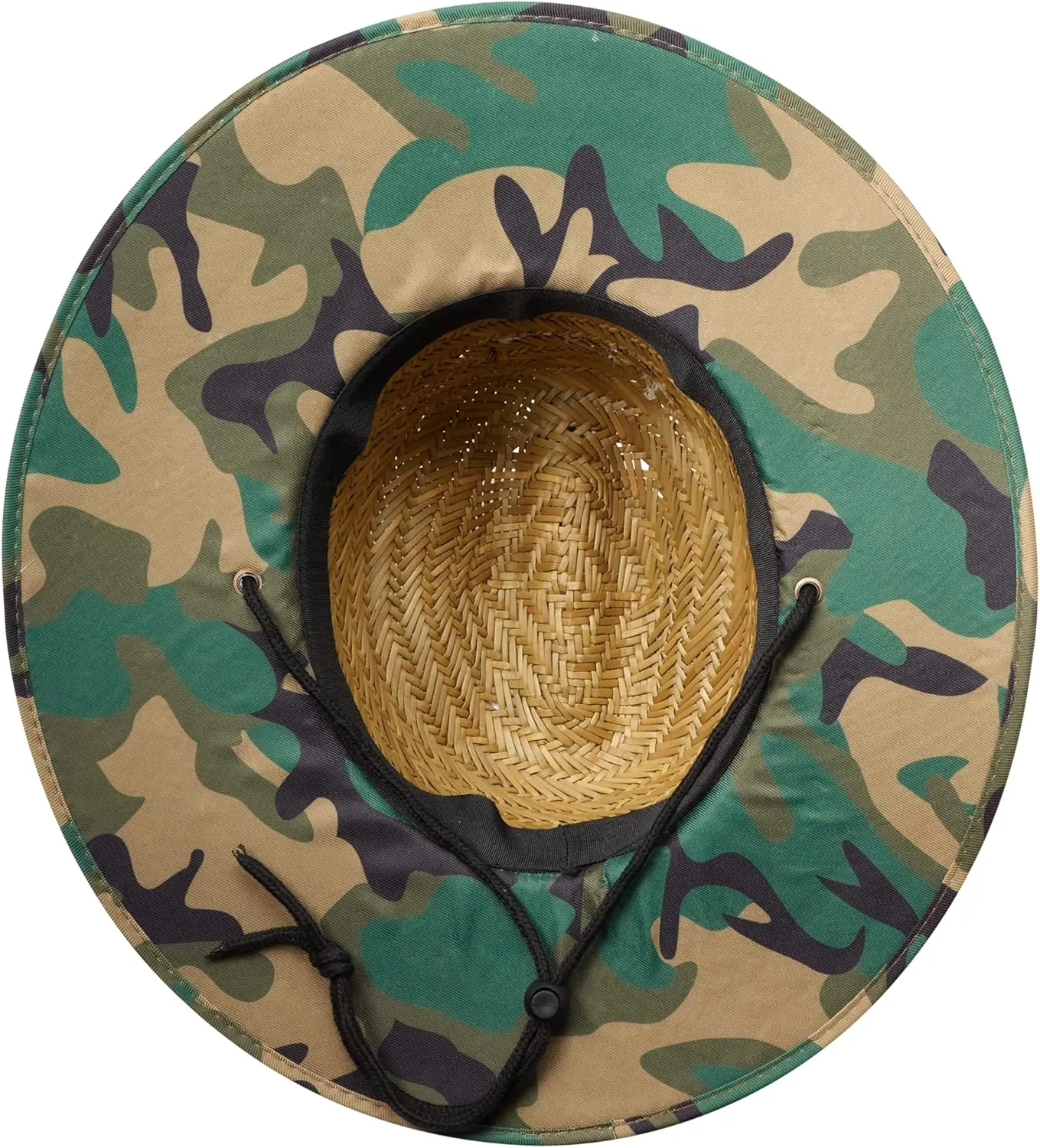 Hurley Men's Straw Hat - Bayside Lifeguard Straw Sun Hat