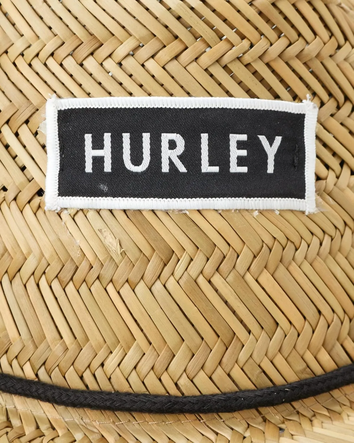 Hurley Men's Straw Hat - Bayside Lifeguard Straw Sun Hat