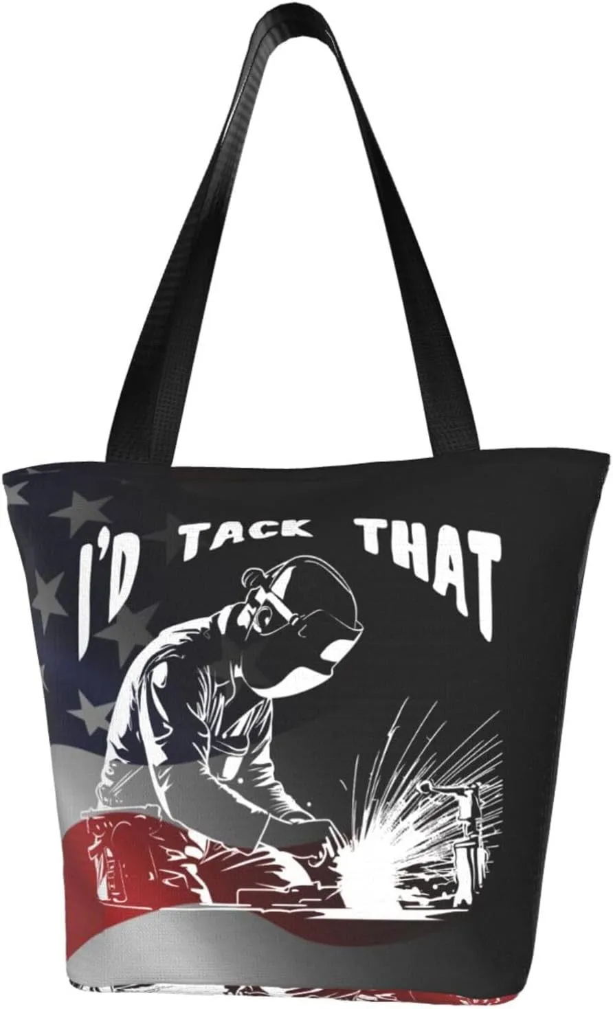 I'D Tack That Fashion Shoulder Bag Large Capacity For Man Or Woman
