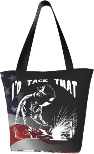 I'D Tack That Fashion Shoulder Bag Large Capacity For Man Or Woman