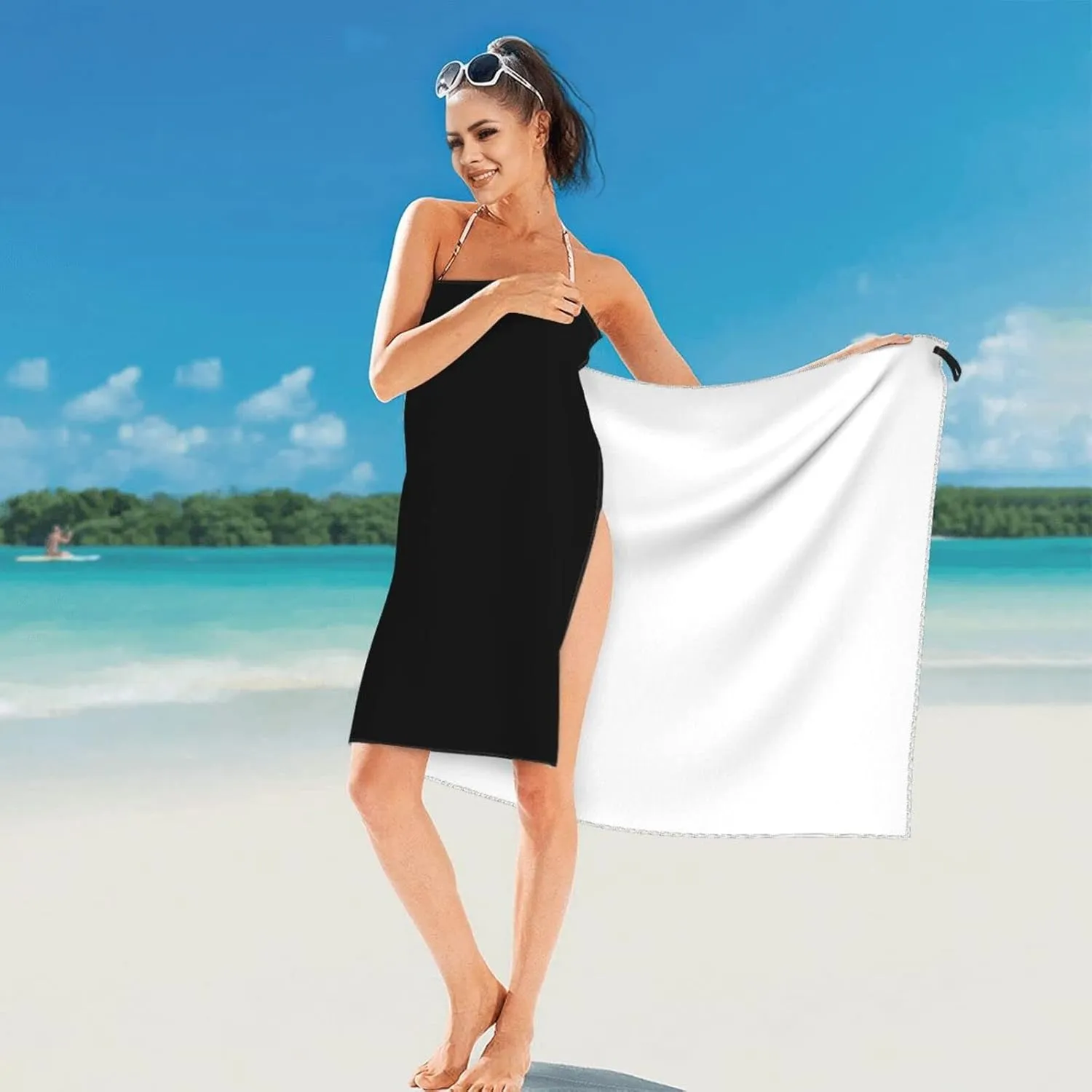 I'm Chemical Engineer Beach Towel with Travel Bag 27.5"x55" Quick Dry Sand Free Lightweight Large Oversized Towels Light Vacation Essentials