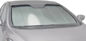 Intro-Tech Automotive HI-27-P Custom Fit Premium Folding Windshield Sunshade for Select Hyundai Genesis Coupe Models, Silver