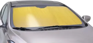 Intro-Tech Automotive TT-94-G Custom Fit Windshield Sunshade for Toyota Camry Standard and Hybrid Models, w/o Lane Assist, Gold