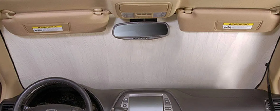 Intro-Tech TT-92 Custom Fit Windshield Sunshade for Select Toyota Avalon Models, Silver