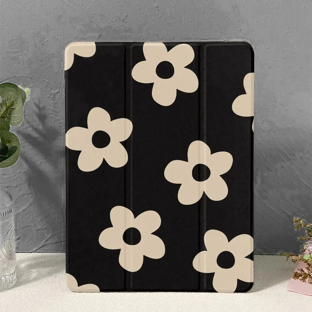 ipad case ipad 7th 8th 9th 10th generation with pen slot iPad Mini 4th 5th 6th generation sleep Wake silicone soft case