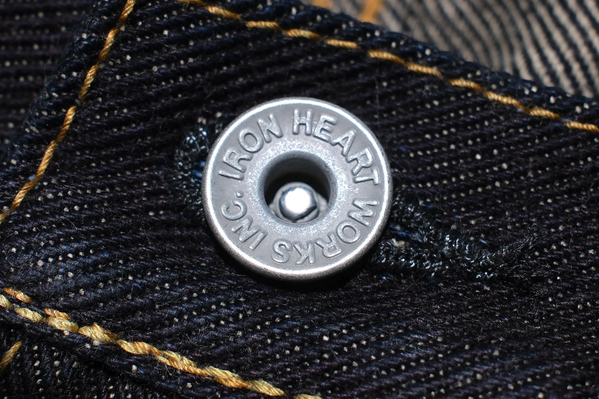 Iron Heart 19oz 888S-19L Denim (Straight Tapered Fit)