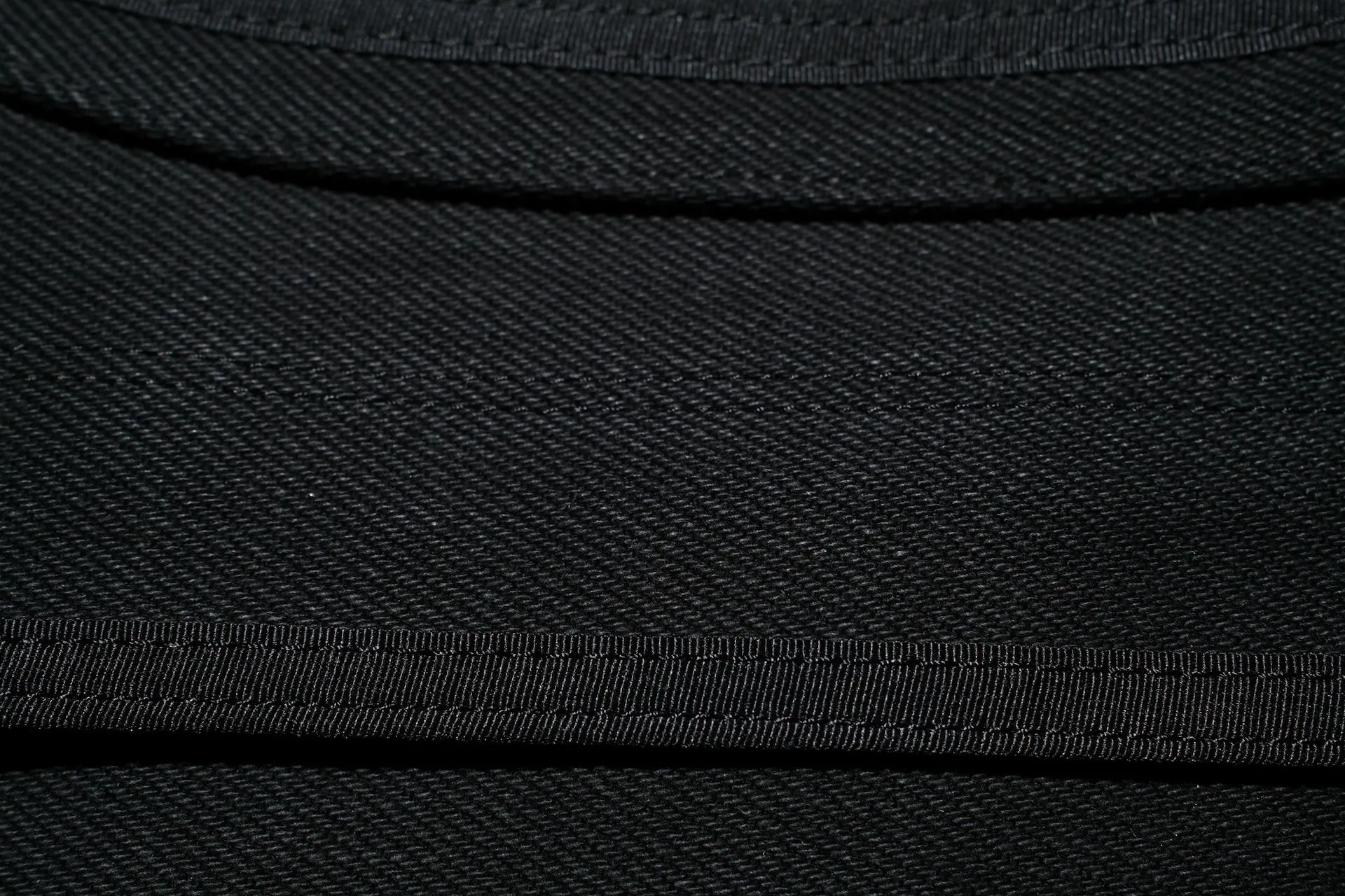 Iron Heart 21oz Signature Black Denim Small Shoulder Bag
