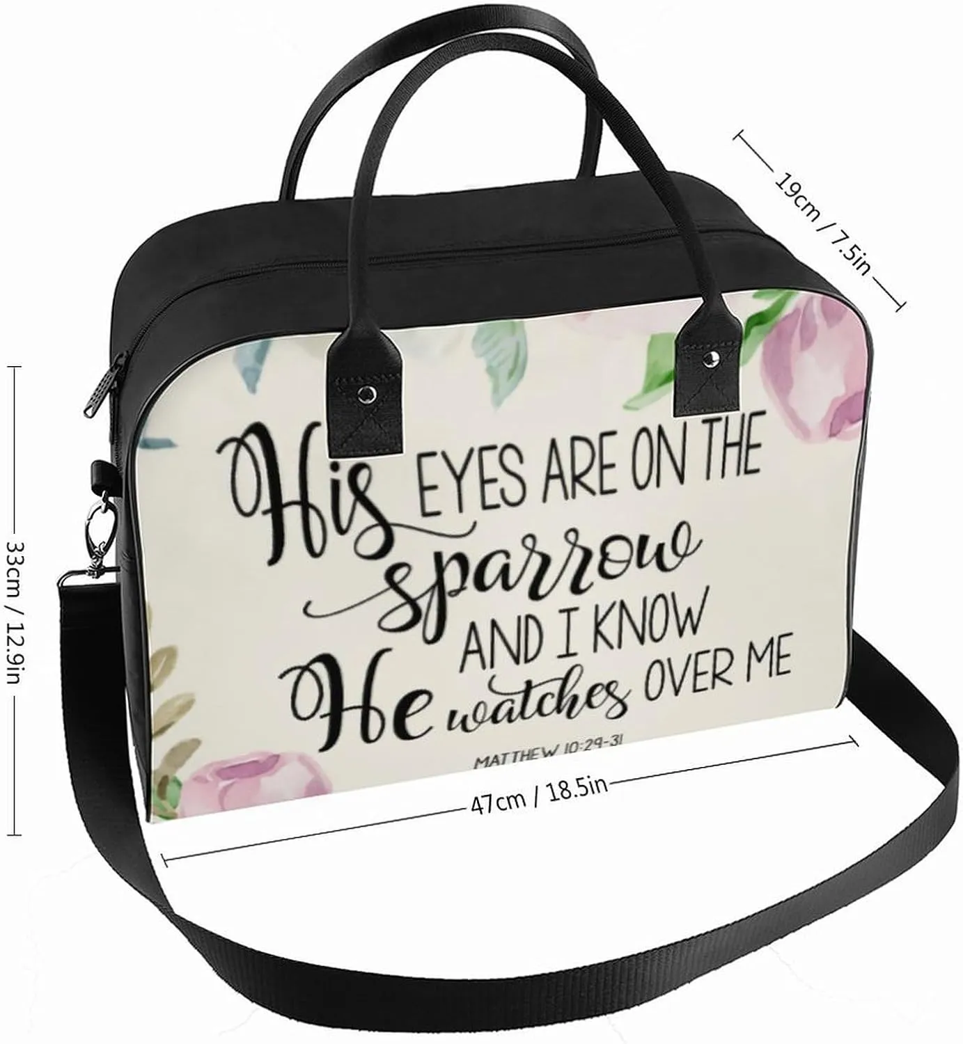 ISA IAH Travel Handbag with A Large Capacity Design That Can Be Reused