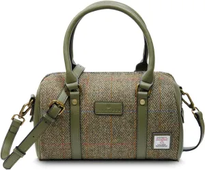 Islander® The Medium Duffel Ladies Shoulder Bag with Harris Tweed