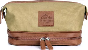 J. Buxton Expedition II Huntington Gear Bottom Zip Travel Kit