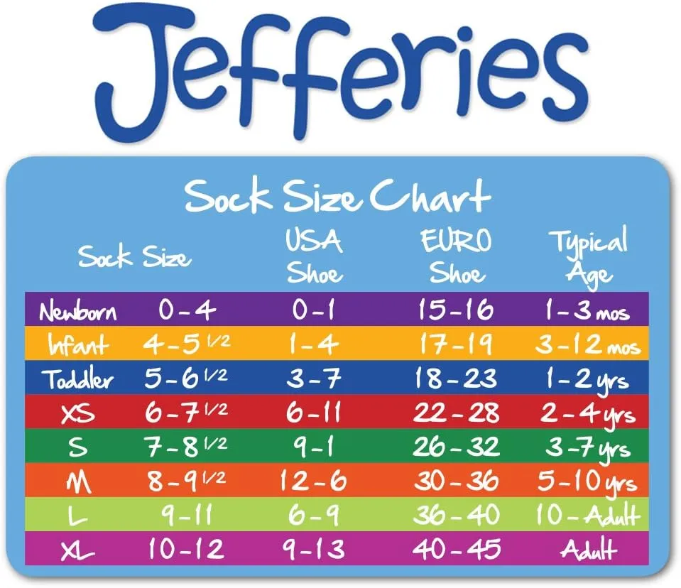 Jefferies Socks Baby Boys' Non-Skid Turn Cuff Socks 6 Pair Pack