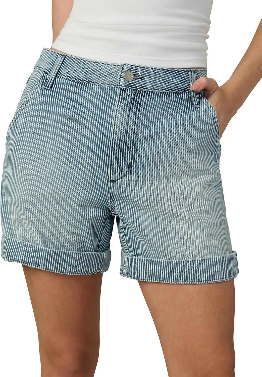 Joe's Women's The High Rise Trouser Denim Short