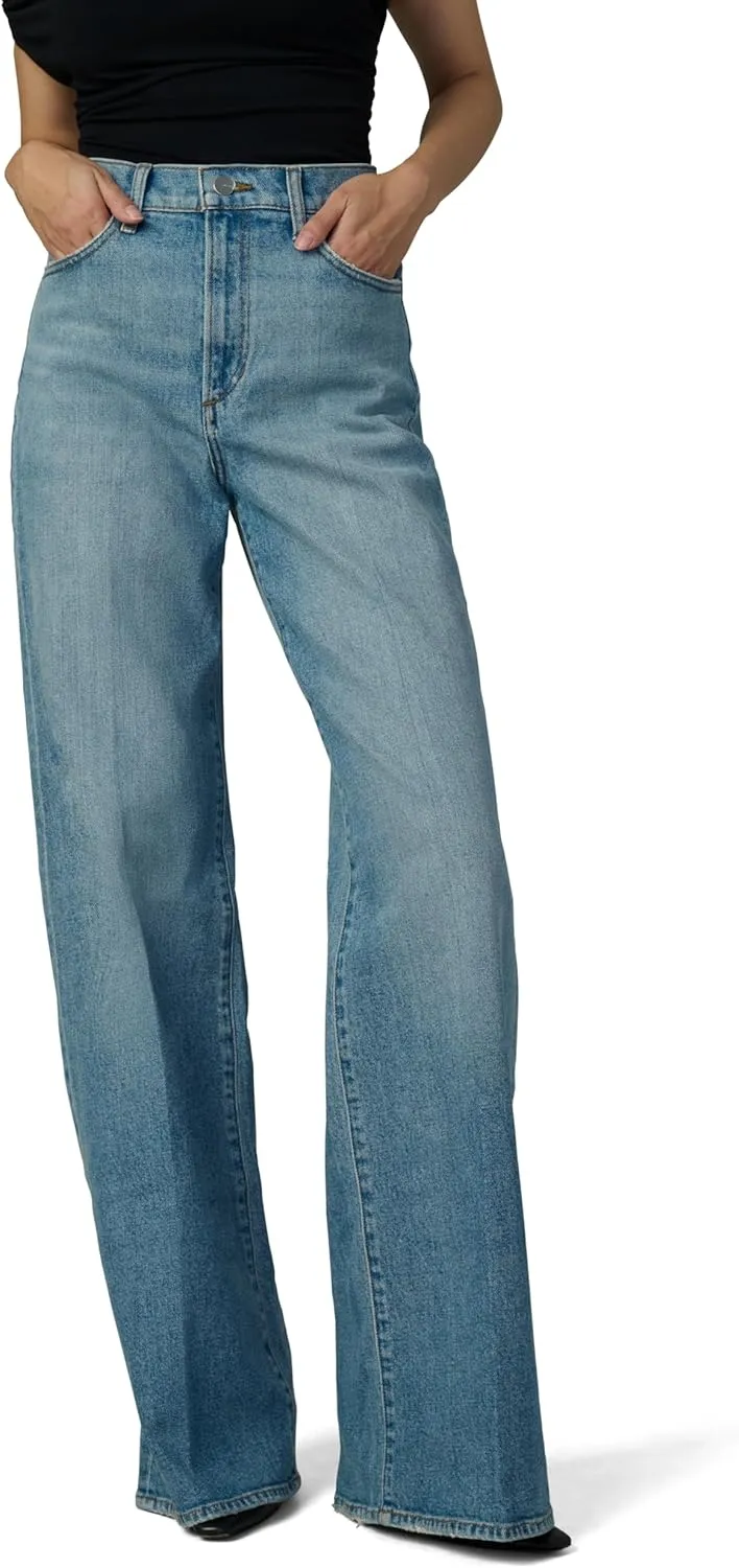 Joe's Women's The Mia Petite High Rise Wide Leg Jean