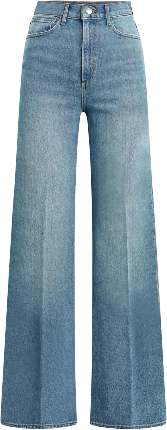 Joe's Women's The Mia Petite High Rise Wide Leg Jean
