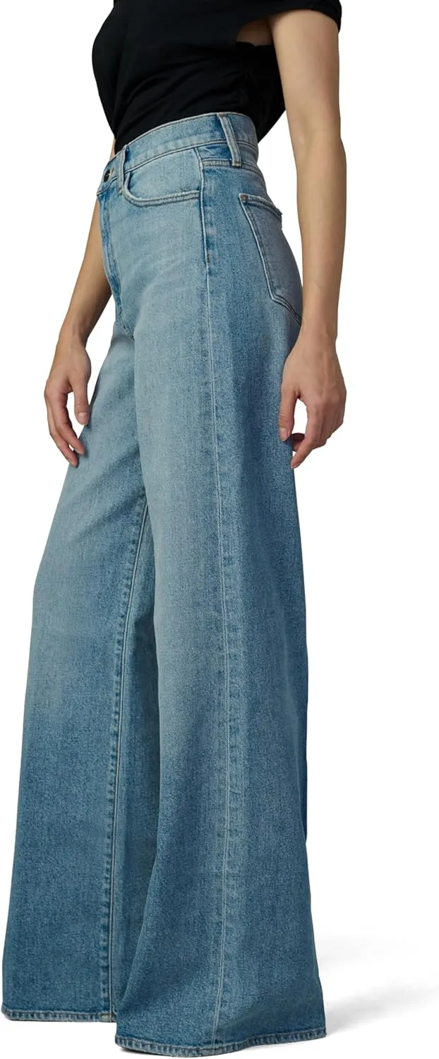 Joe's Women's The Mia Petite High Rise Wide Leg Jean