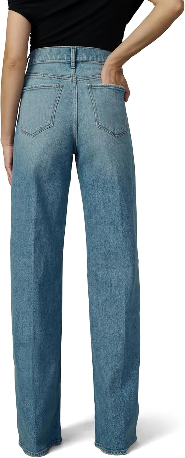 Joe's Women's The Mia Petite High Rise Wide Leg Jean