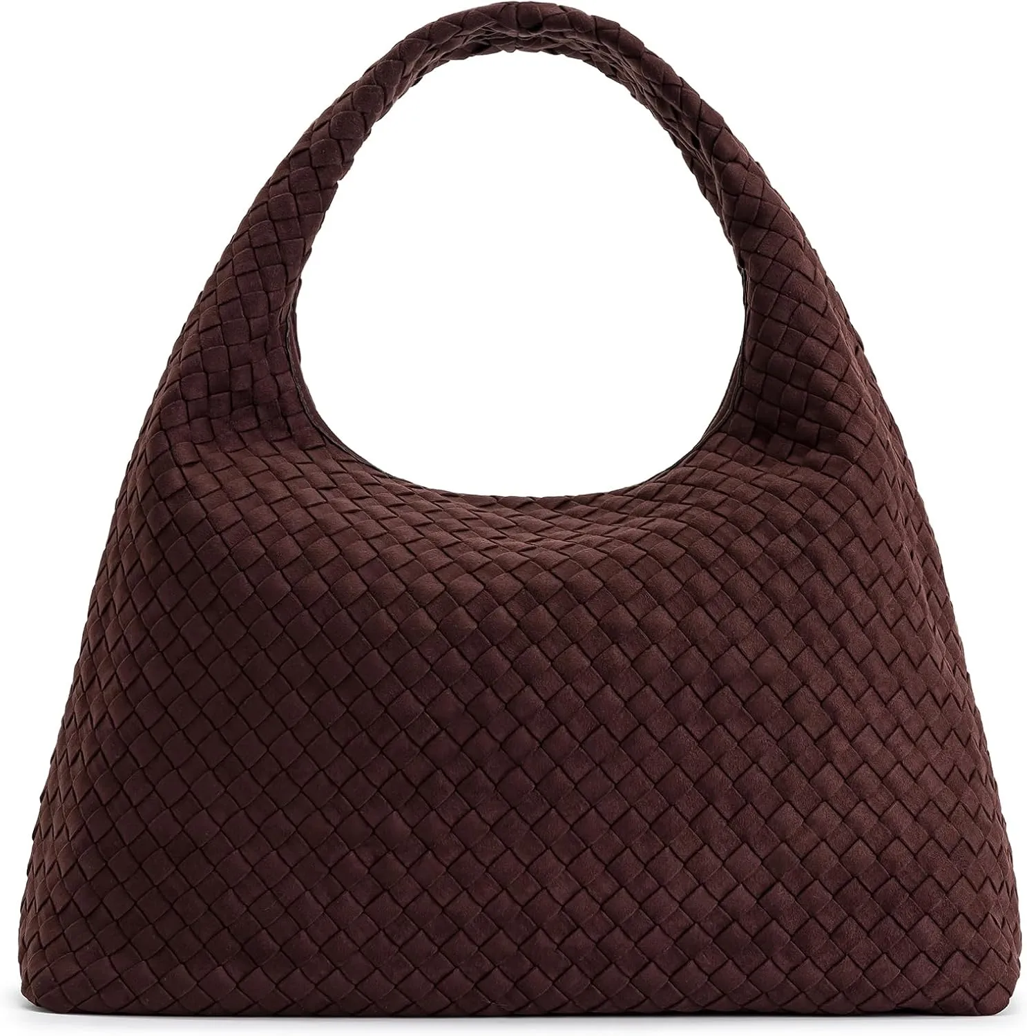 JW PEI Women's Iaura Faux Suede Woven Shoulder Bag