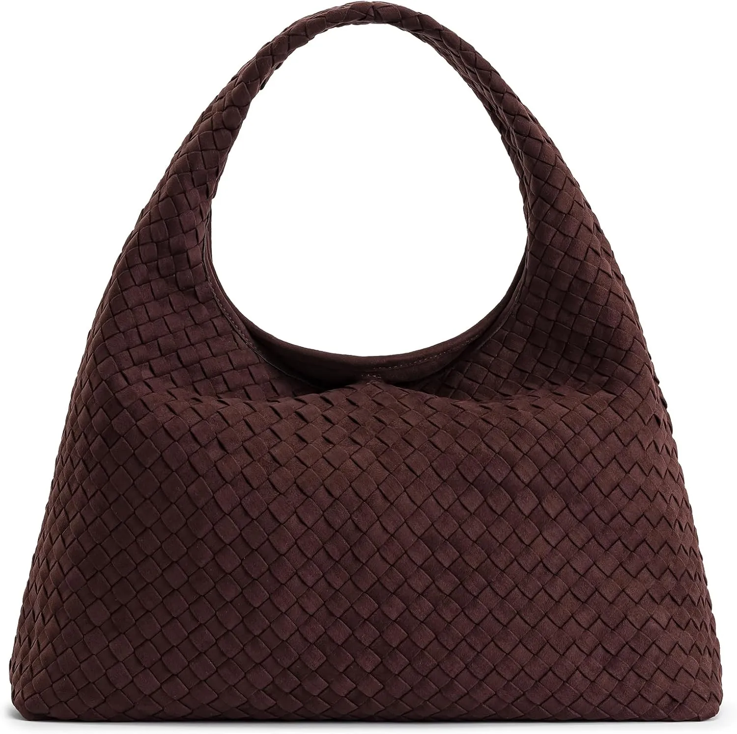 JW PEI Women's Iaura Faux Suede Woven Shoulder Bag