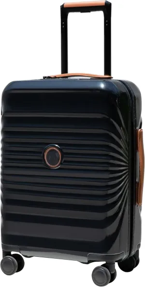Kangmusi 28" Luggage Lightweight Suitcase TSA Lock USB port Luggage Wheel lock Artificial leather Top handle Spinner Wheels BLACK