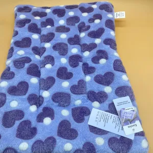 Kaoslen Portable beds for pets,  Plush Dog Cat Bed Soft and Fluffy Cuddler Pet Cushion (Blue, One Size)