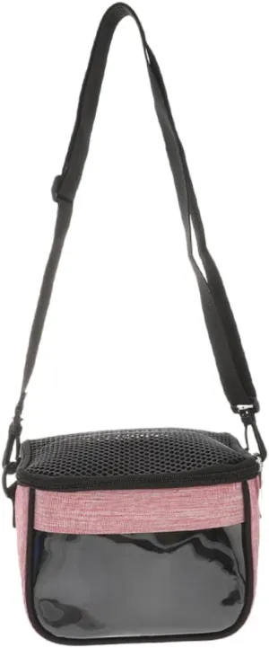 KESYOO Compact Pet Carrier for Animals Breathable Guinea Pig and Hamster Carrier Portable Bag for Travel Hiking Shopping and Outdoor Adventures