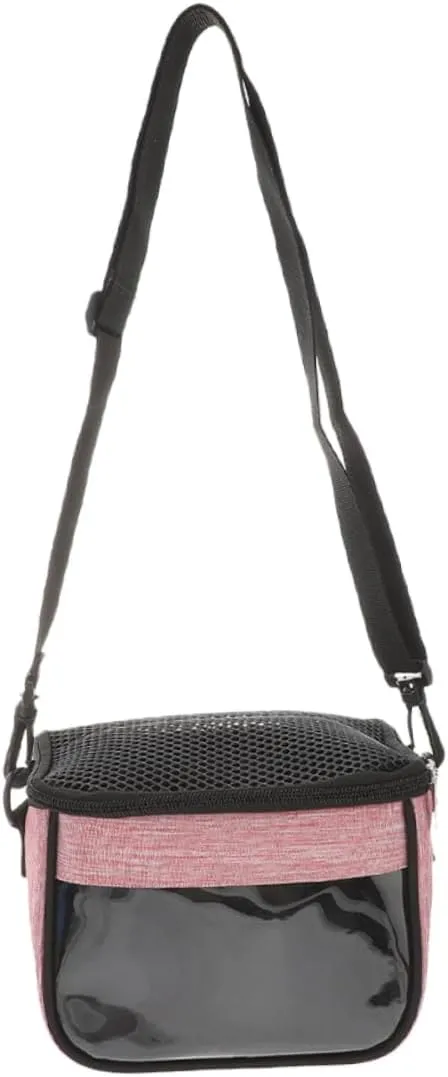 KESYOO Compact Pet Carrier for Animals Breathable Guinea Pig and Hamster Carrier Portable Bag for Travel Hiking Shopping and Outdoor Adventures