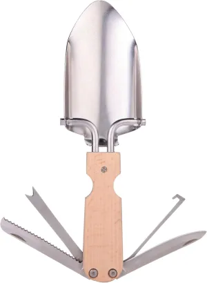 Kikkerland CD518 Pocket Trowel Multi Tool , Beige