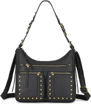 KL928 Large Hobo Shoulder Bag for Women Soft Faux Leather Handbags Fashion Tote Purse Adjustable Strap