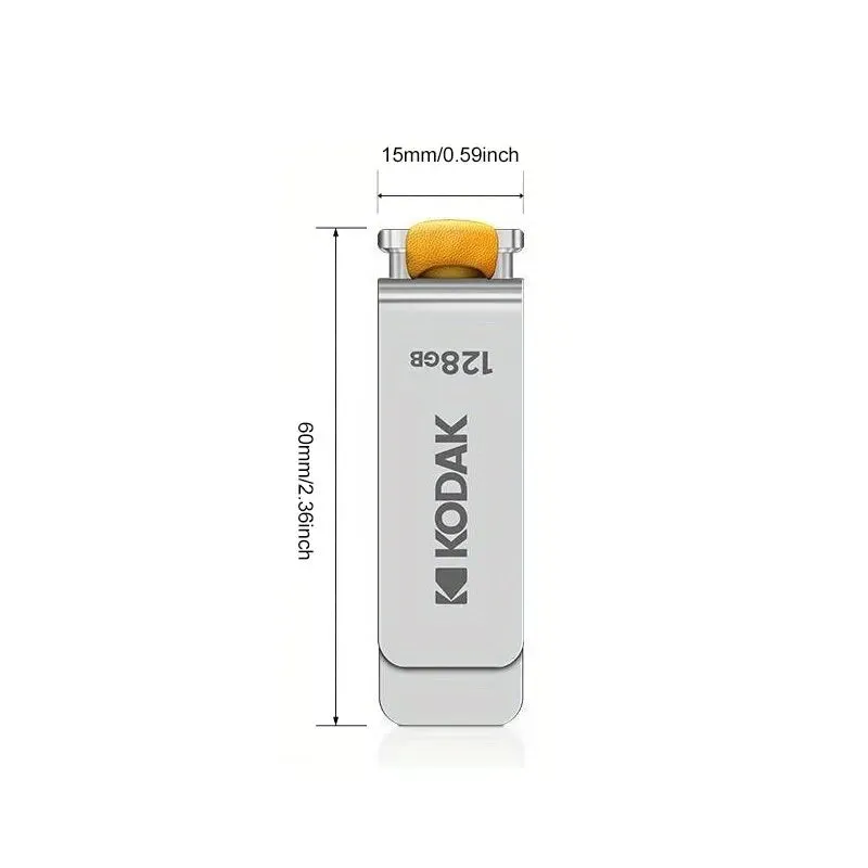 Kodak Metal USB Flash Drive 64gb / 128gb / 256gb High Speed Car Music