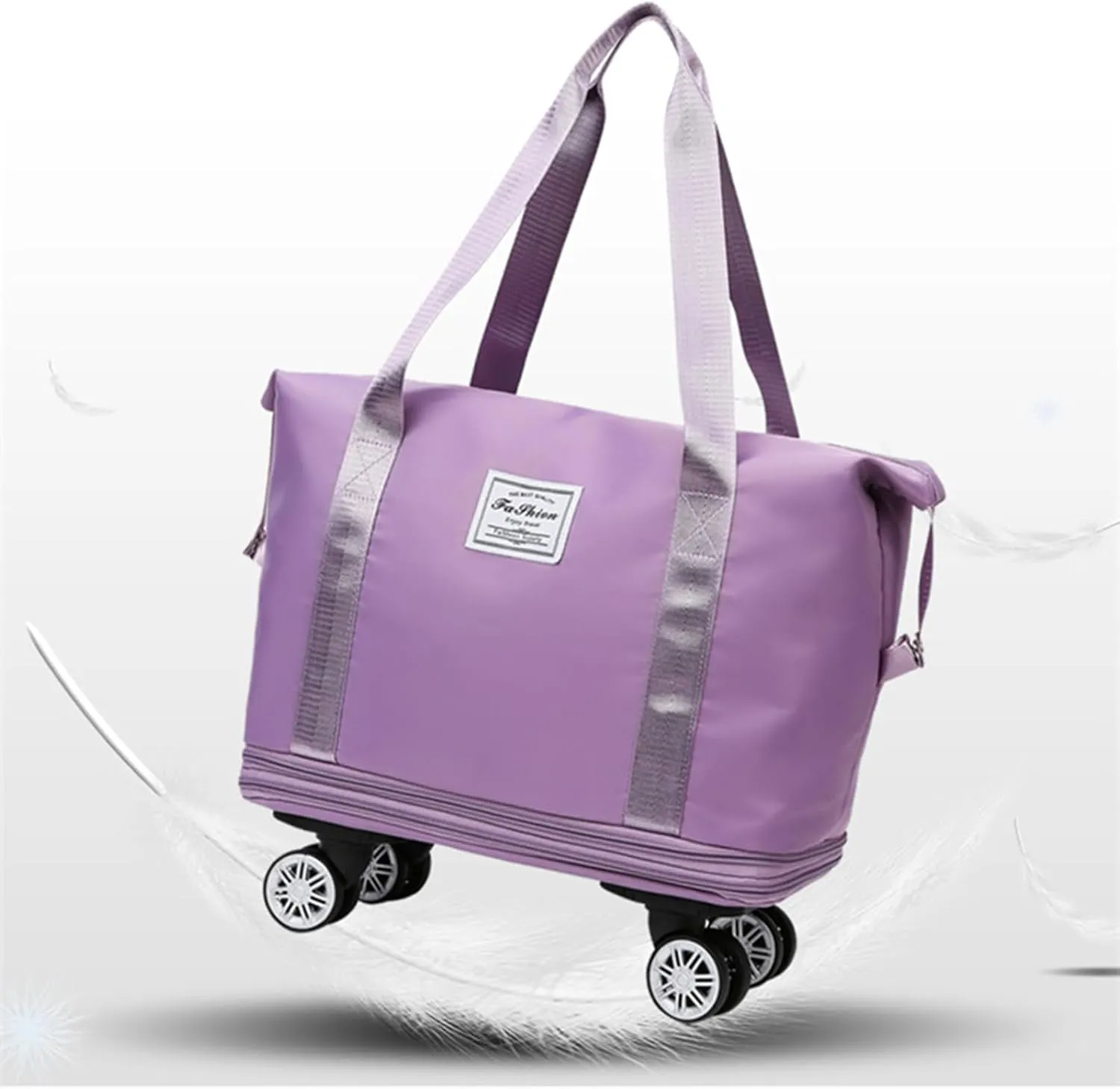 Kulken Travel Bag with Wheels, Sparkhomez Travel Bag with Wheels, 2025 New Travel Bag - Universal Wheel Removable