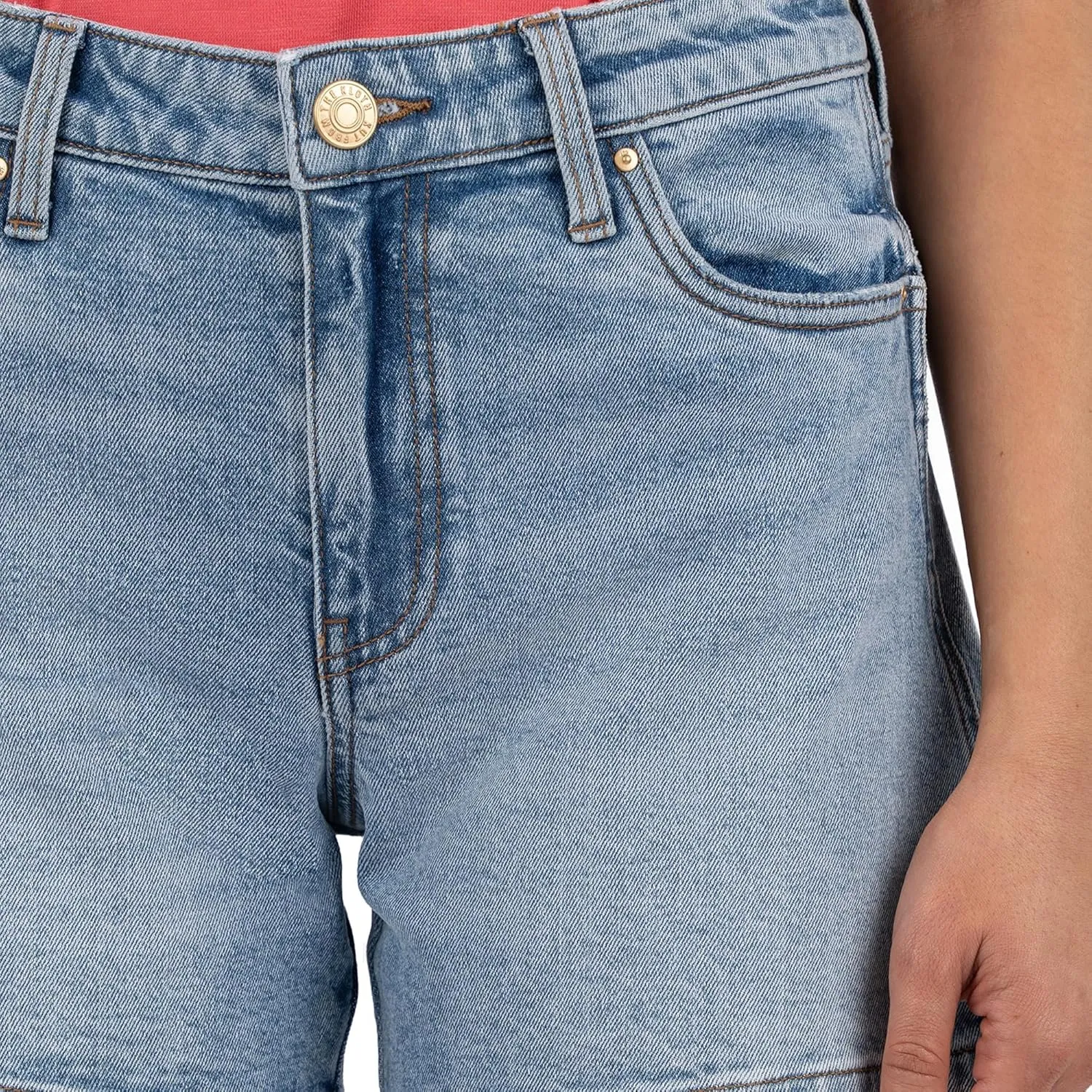 KUT from the Kloth Women's Jane High Rise Long Short with Regular Hem