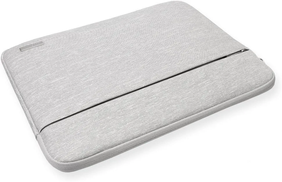 Lacdo 15.6 Inch Laptop Sleeve Computer Case for 15.6" Acer Aspire/Predator, Asus TUF FX505DT, Lenovo Ideapad 330, Dell Inspiron, ASUS ZenBook/VivoBook, HP Pavilion Chromebook Notebook Bag, Gray
