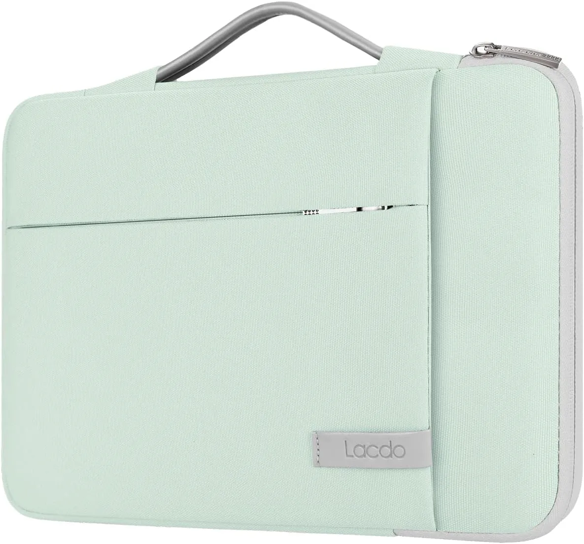 Lacdo 360° Protective Laptop Sleeve Case for 13 inch New MacBook Air M4 A3240 2025, M3 A3113, M2 A2681, M1 A2337 | 13" MacBook Pro M2/M1 A2338 A2251 | 13" iPad Air M3 / iPad Pro M4 Computer Bag, Green