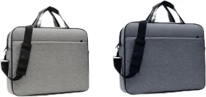 Laptop Bag 15.6 17 inch Sleeve for Case with Shoulder Straps Handbag Computer Notebook Shockproof Protective B Black Oxford Cloth