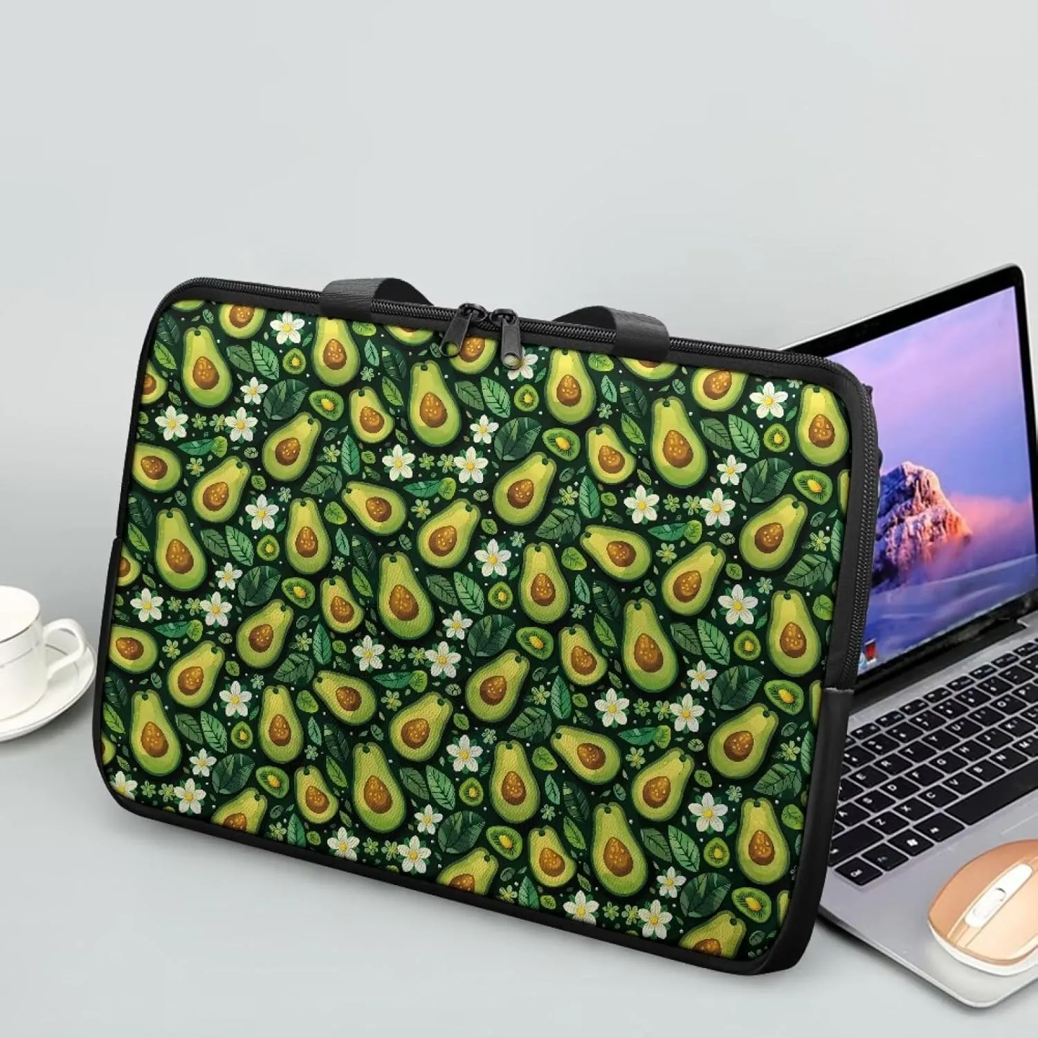 Laptop Bag Case Waterproof Zipper Portable Computer Carrying Bag for Office Business School 10 Inch- 17 Inch