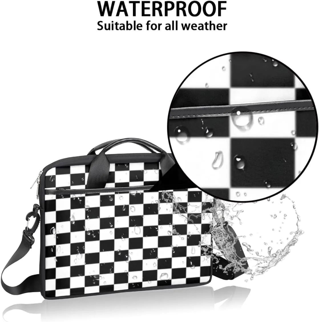 Laptop Case Bag,15.6 inch Laptop Sleeve Bag,Shockproof Protective Computer Cover,Water Resistant Notebook Briefcase（25）