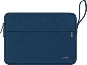 Laptop Sleeve Case 14 Inch, Water Resistant Traveling Computer Cover with Handle, Shockproof Protective Carrying Laptop Bag Compatible for 14 Inch MacBook Air/Pro, HP, Dell, Lenovo, Blue