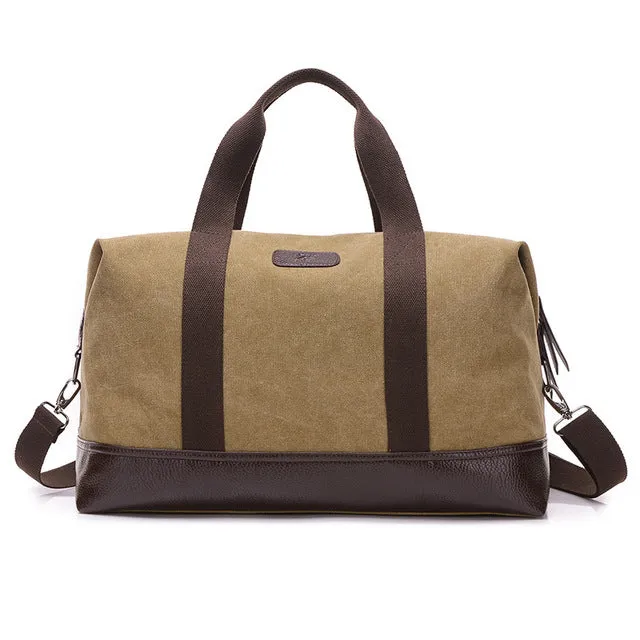 Large Capacity Canvas Travel Bags