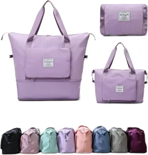 Large-Capacity Leather Travel Bags